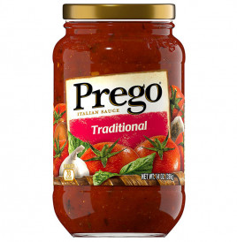 Prego Traditional Italian Sauce  Glass Jar  396 grams